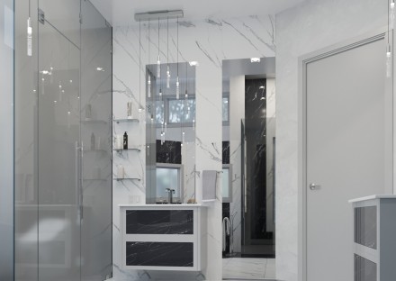 Master bathroom