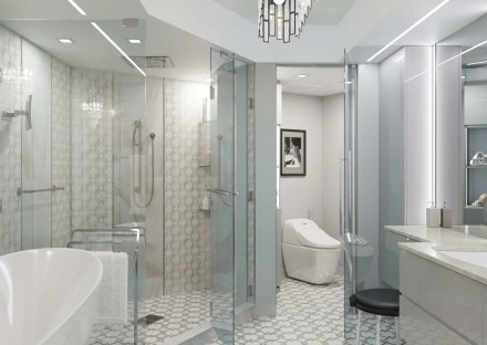 Master bathroom